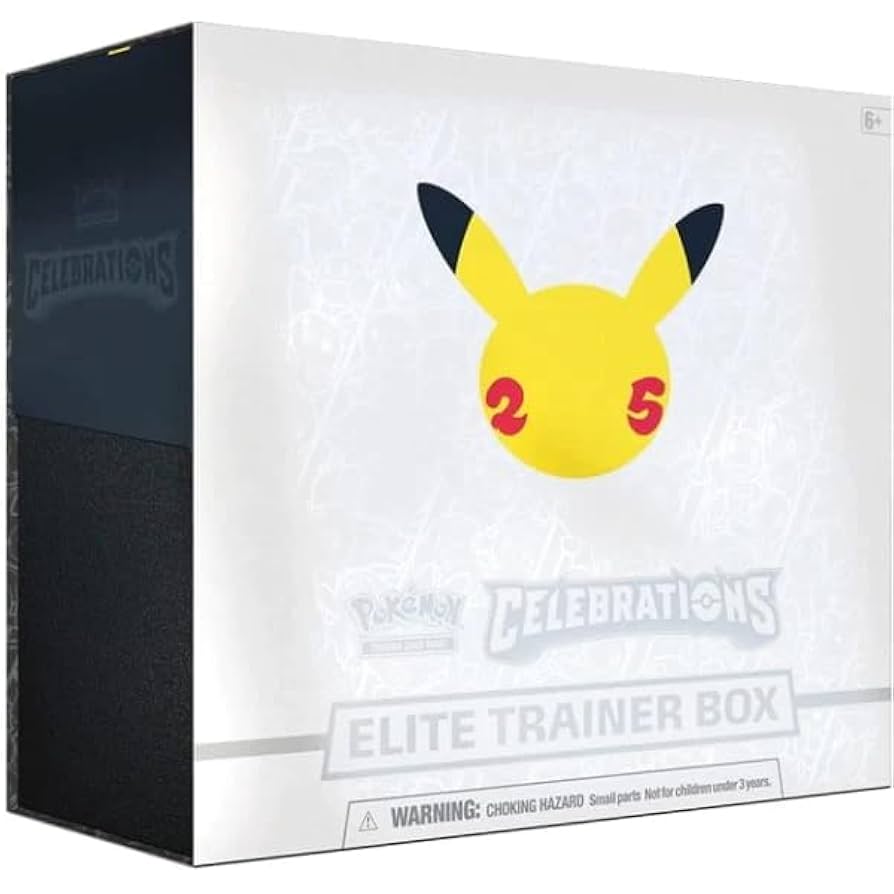 Pokemon TCG: Celebrations Elite Trainer Box 25th Anniversary